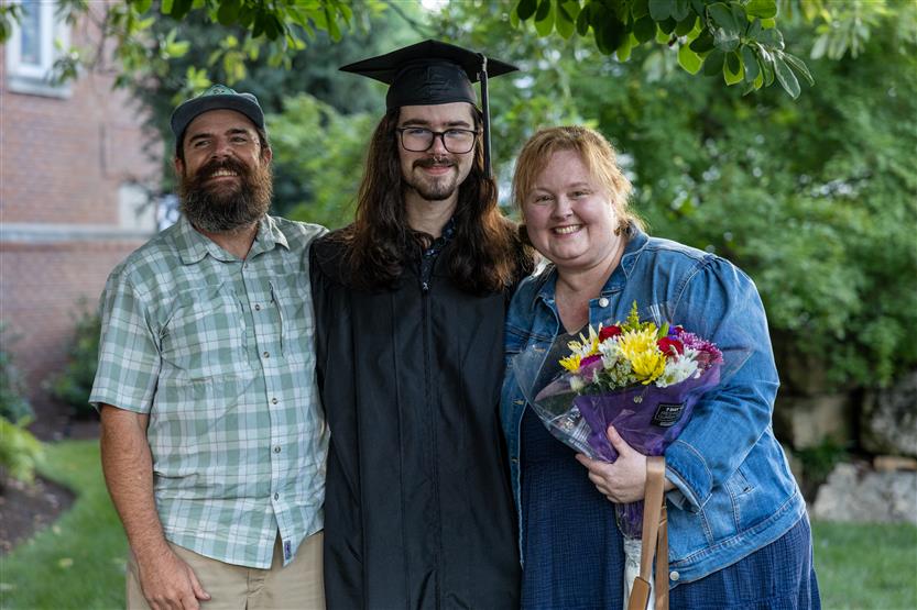 Students celebrate graduating